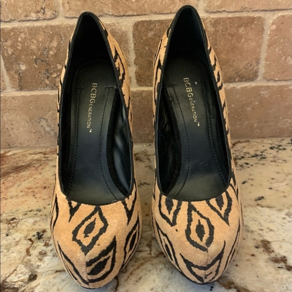 BCBGeneration Calf Hair Heels -6.5M